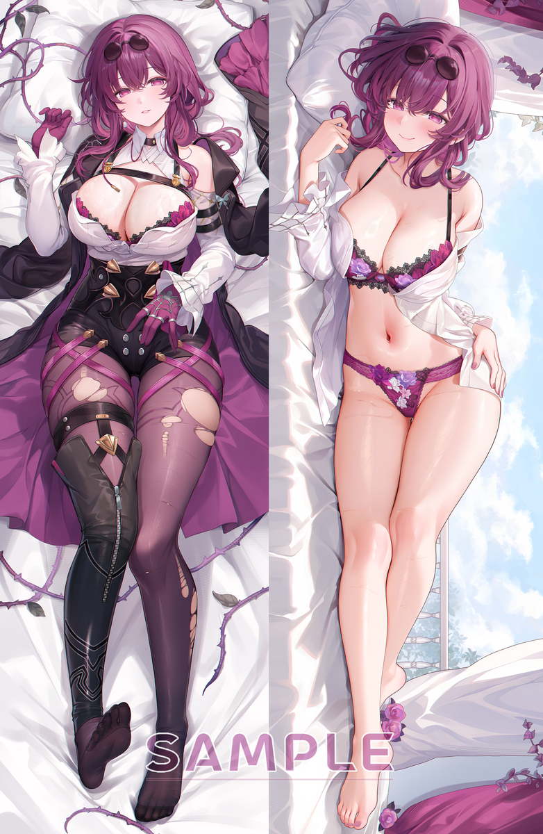 This is a pixiv picture whose title is カフカ 抱き枕カバー.