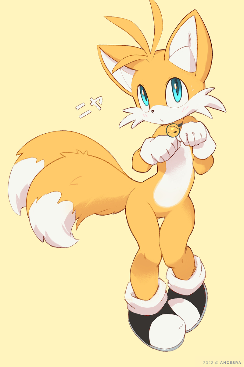 This is a pixiv picture whose title is Tails.