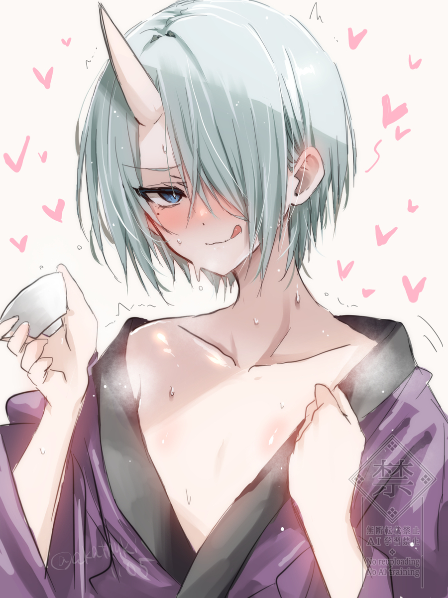 This is a pixiv picture whose title is 神酒先生.