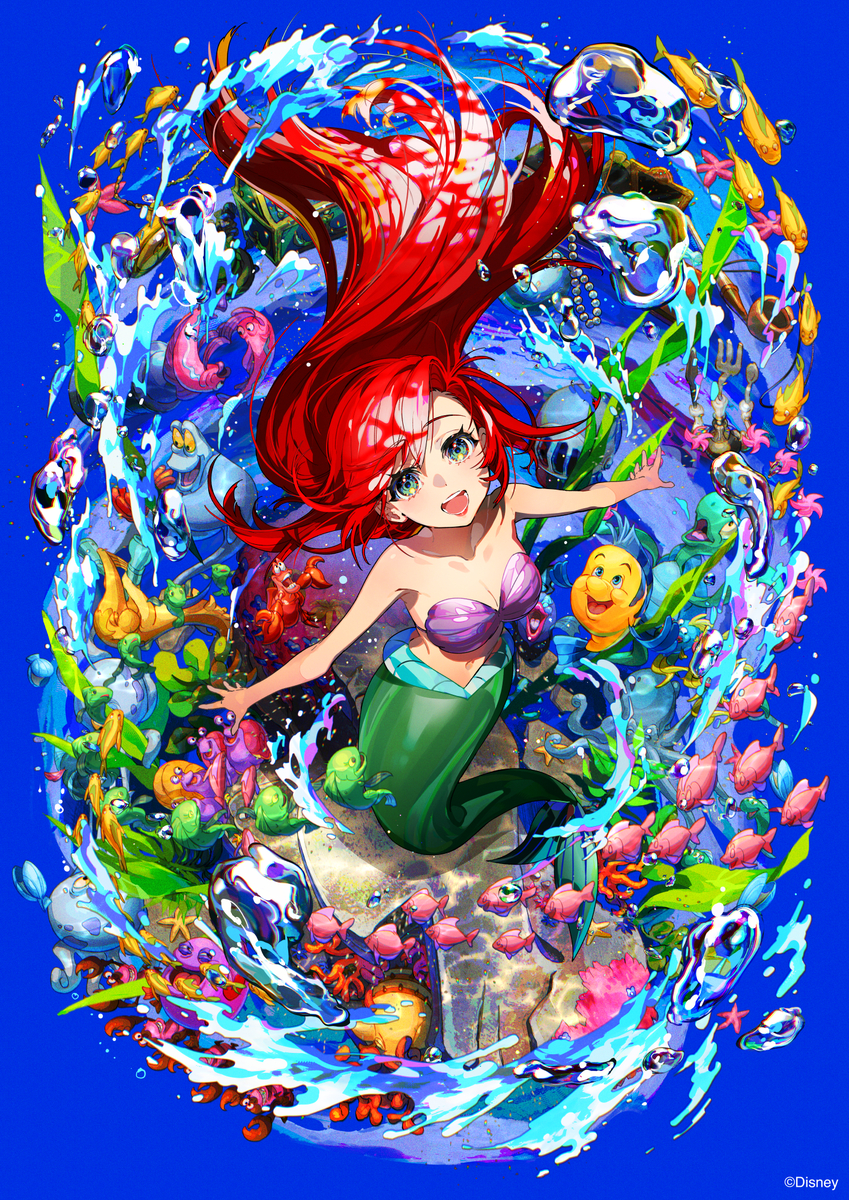 This is a pixiv picture whose title is アリエル.