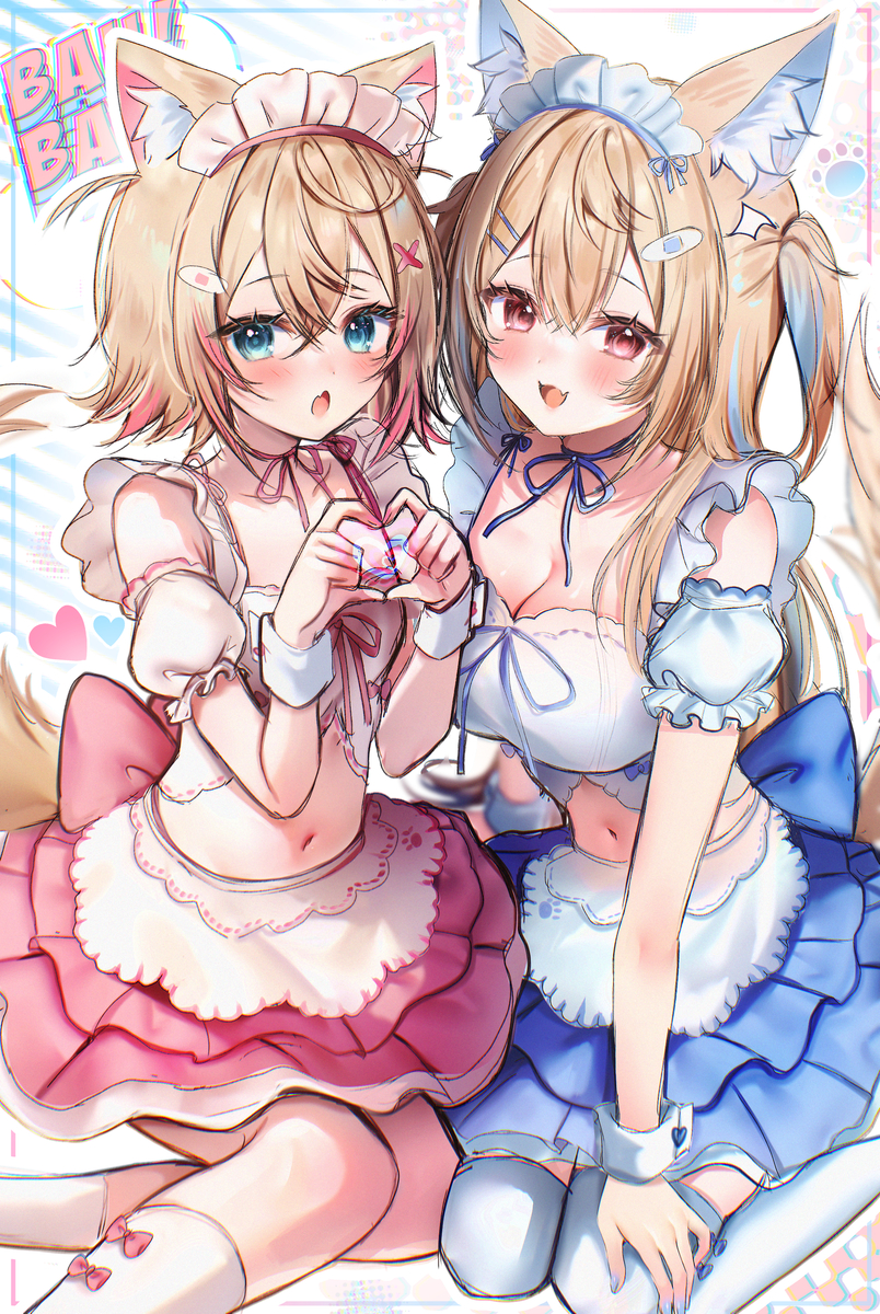 This is a pixiv picture whose title is Fuwamoco Days 3.
