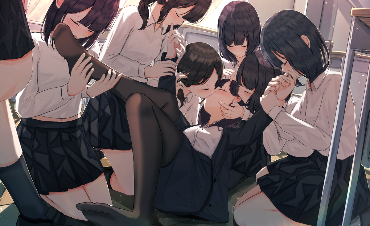 This is a pixiv picture whose title is 点数分の恩返し.