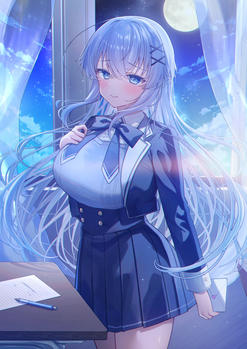 This is a pixiv picture whose title is 💌.
