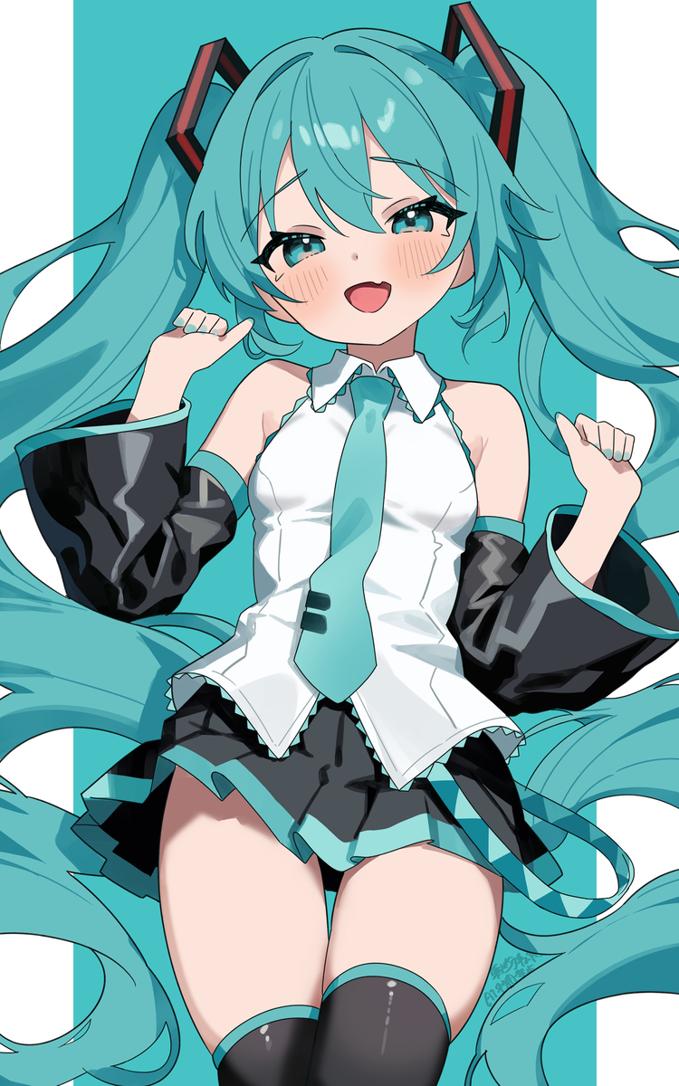 This is a pixiv picture whose title is メスガキみく.