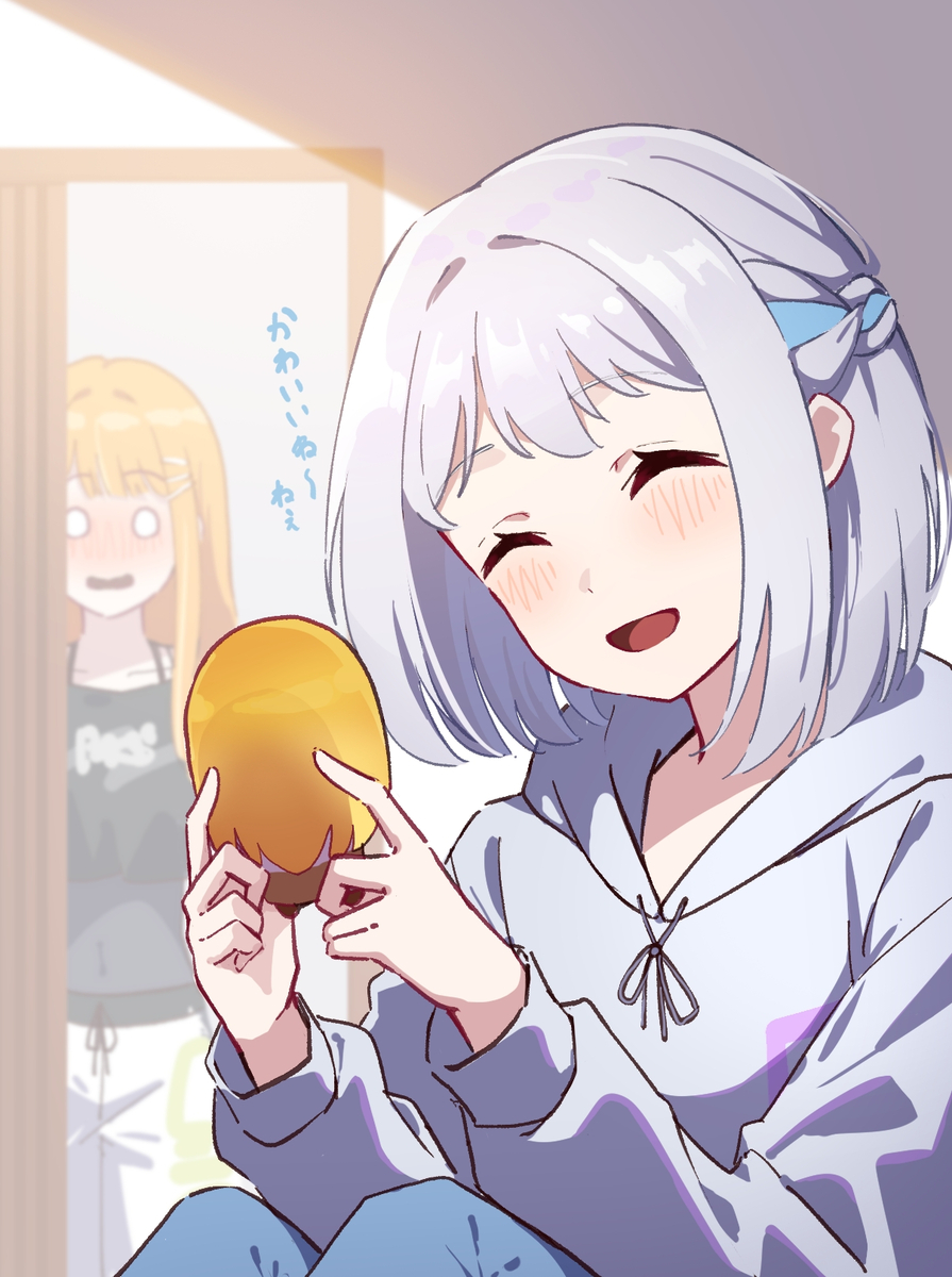 This is a pixiv picture whose title is ちびぐるみとリーリヤ.