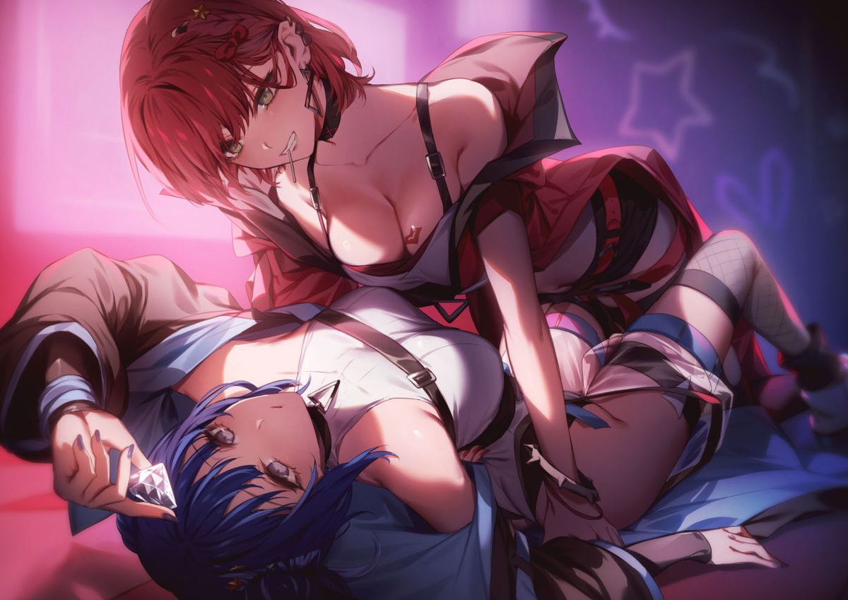 This is a pixiv picture whose title is ★.
