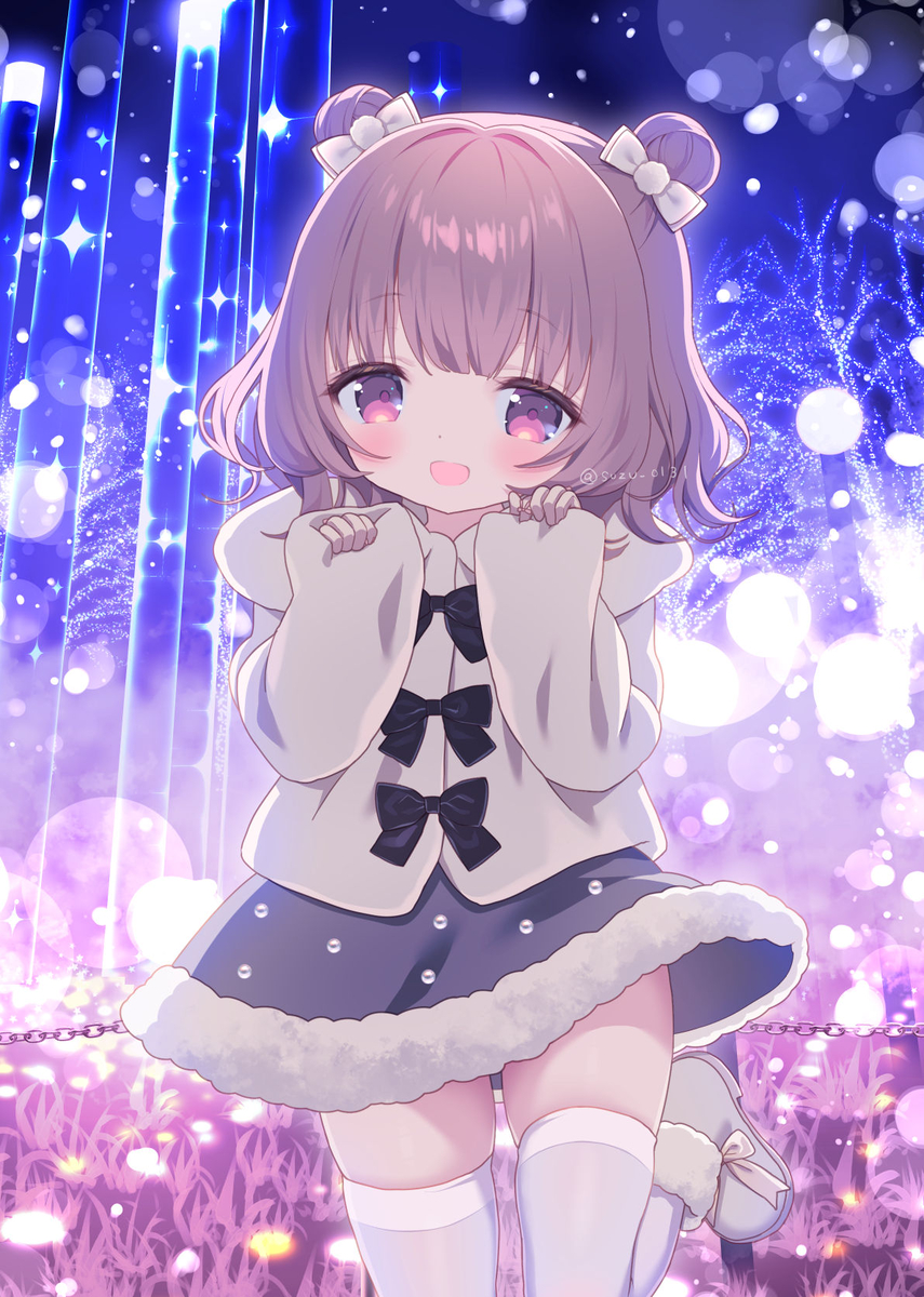 This is a pixiv picture whose title is イルミネーションデート🪅.