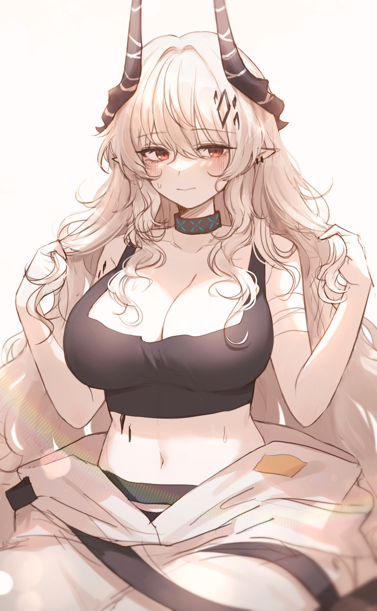 This is a pixiv picture whose title is くせ毛マドロック.