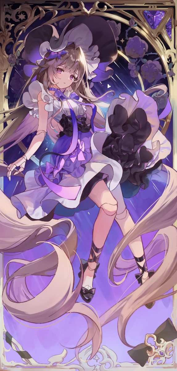 This is a pixiv picture whose title is Herta.