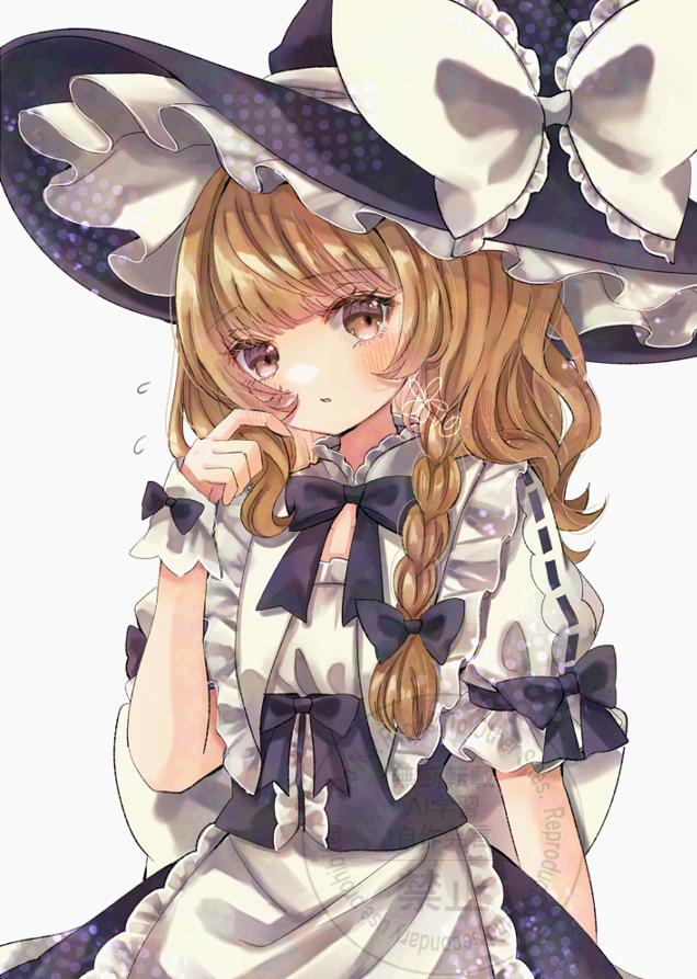 This is a pixiv picture whose title is 魔理沙.