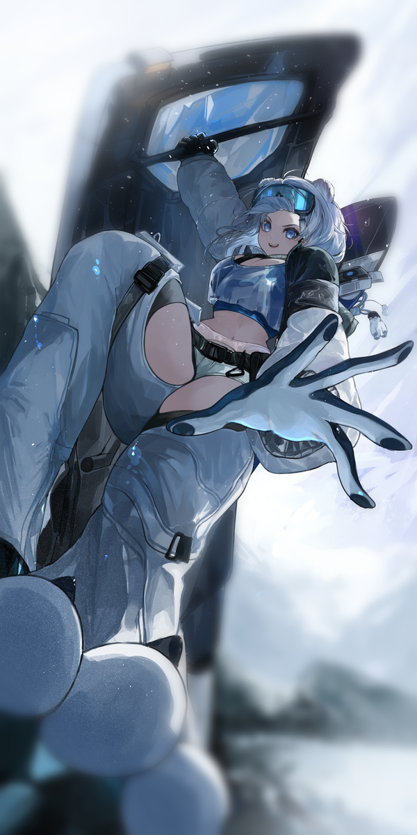 This is a pixiv picture whose title is Snowshine (Arknights Endfield) ❄.