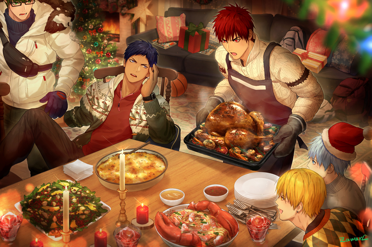 This is a pixiv picture whose title is Merry Christmas.