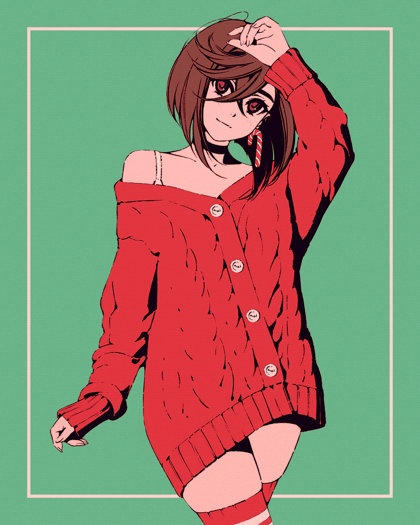 This is a pixiv picture whose title is momo.
