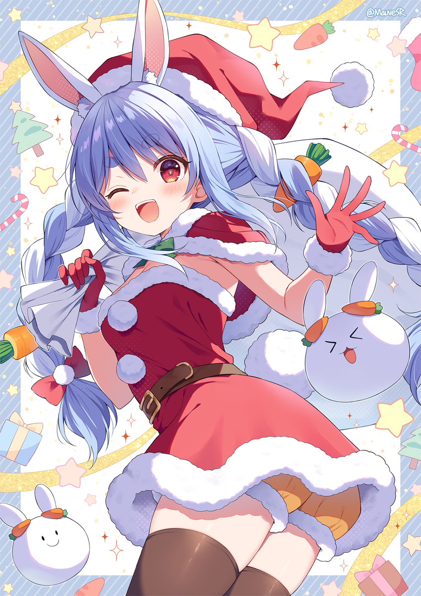 This is a pixiv picture whose title is メリクリ🎄.