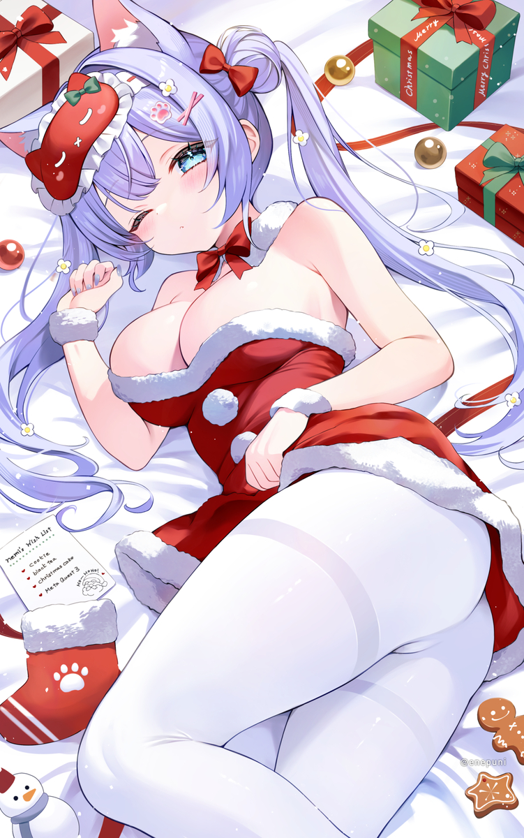 This is a pixiv picture whose title is サンタさん来てくれるかな...?.