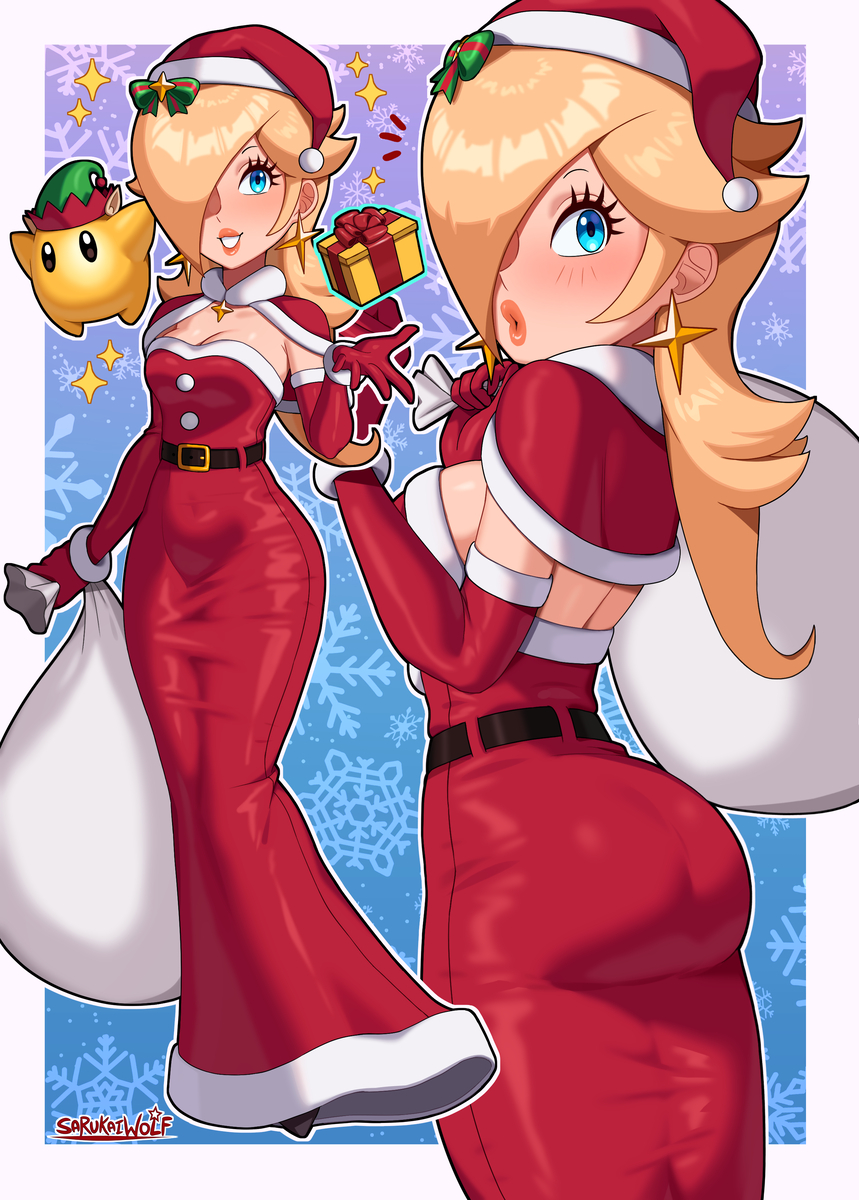 This is a pixiv picture whose title is Merry Christmas, Rosalina!.