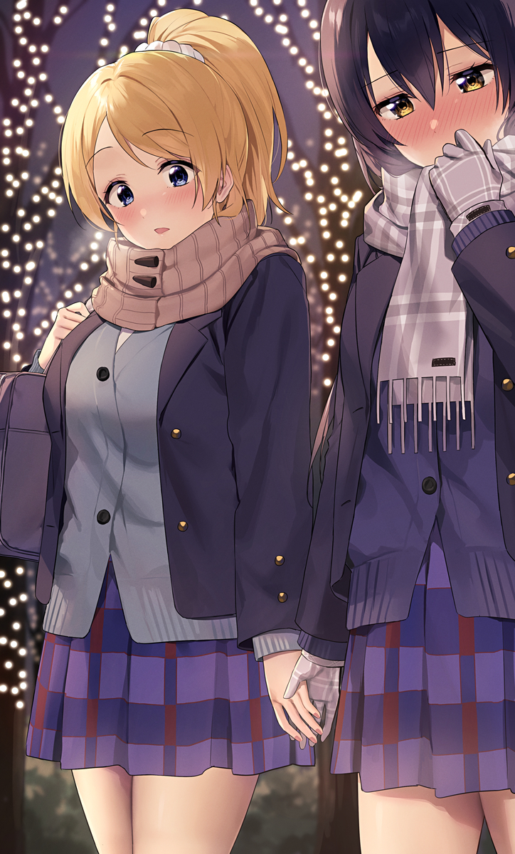 This is a pixiv picture whose title is 触れてみたいんだ.