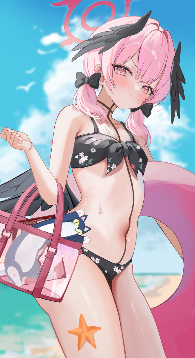 This is a pixiv picture whose title is コハル(水着).