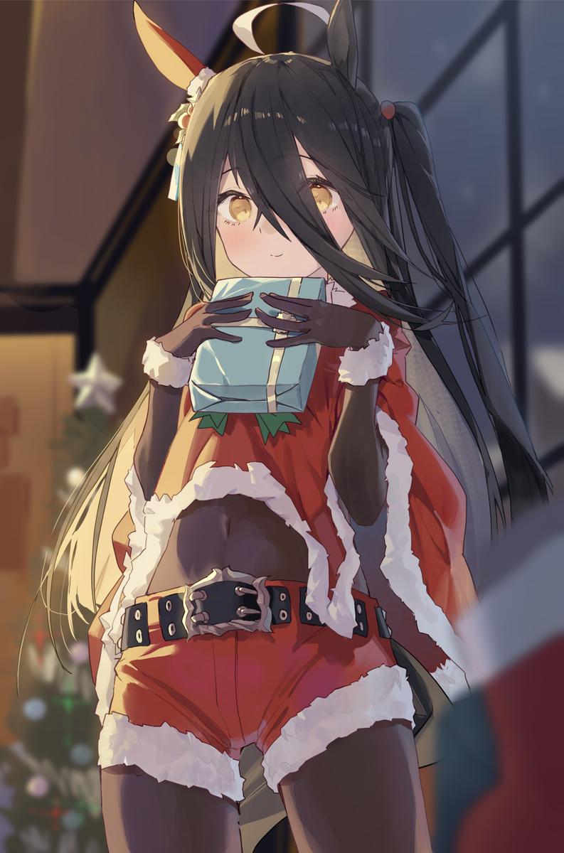 This is a pixiv picture whose title is サンタさんカフェ.