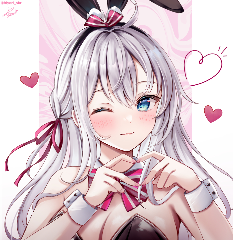 This is a pixiv picture whose title is バニーアーリャ💕.