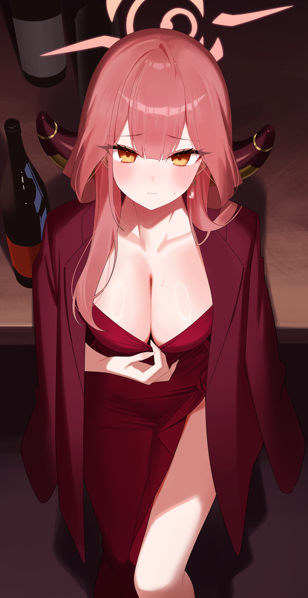 This is a pixiv picture whose title is 陸八魔アル.