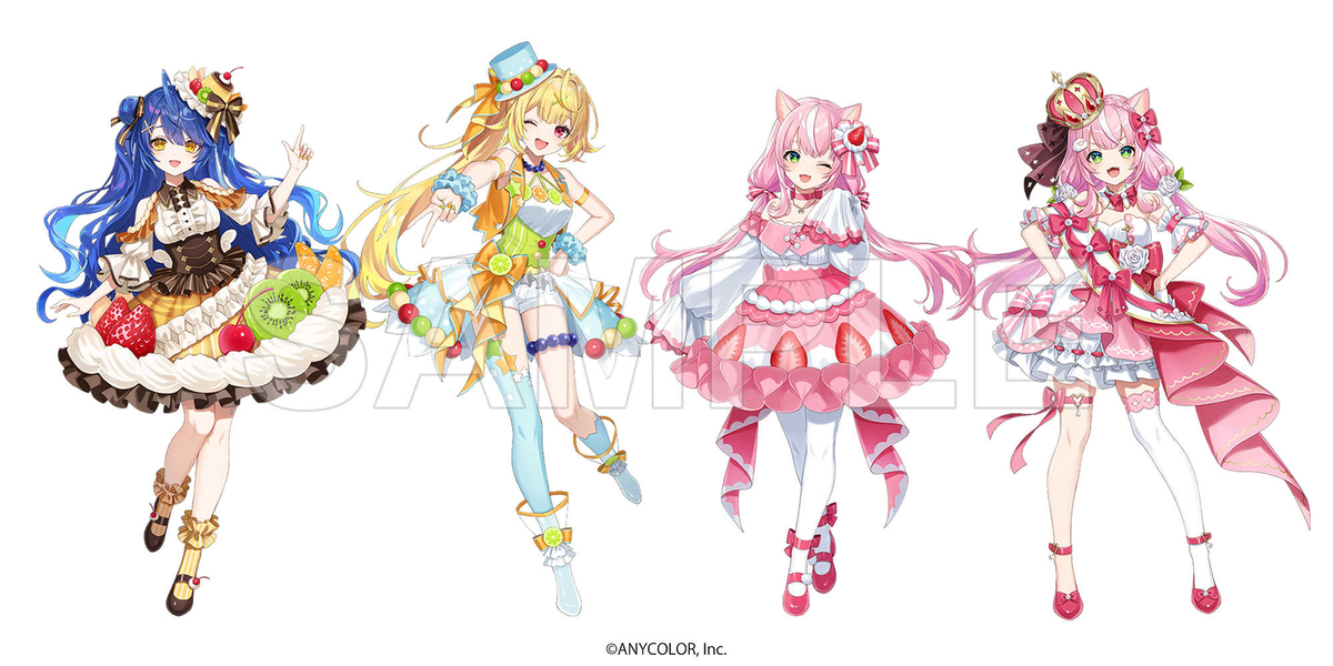 This is a pixiv picture whose title is にじパーティ.