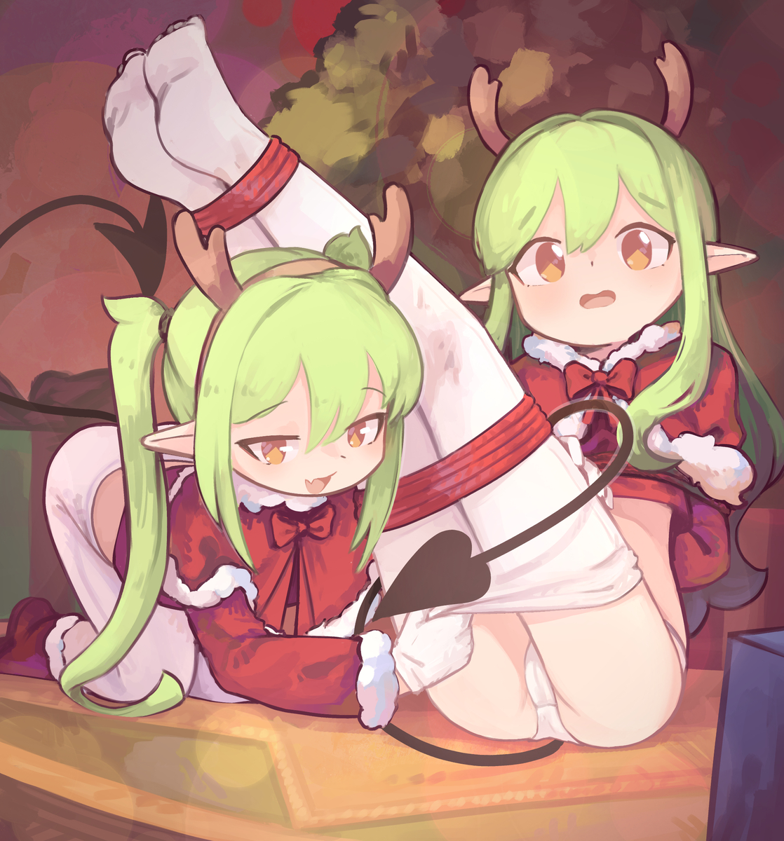 This is a pixiv picture whose title is Present~.