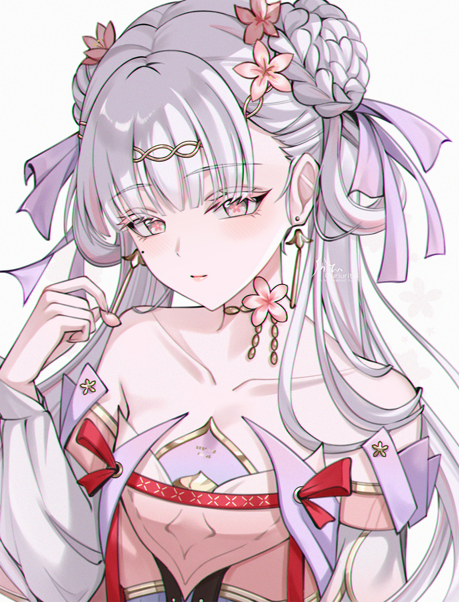 This is a pixiv picture whose title is 新衣装の今汐ちゃん.