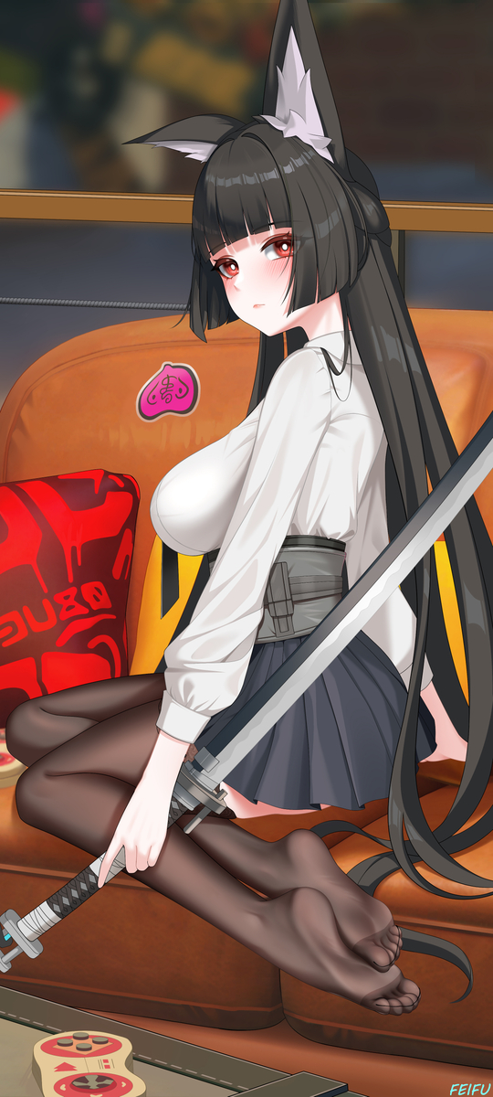 This is a pixiv picture whose title is 雅小姐！！.