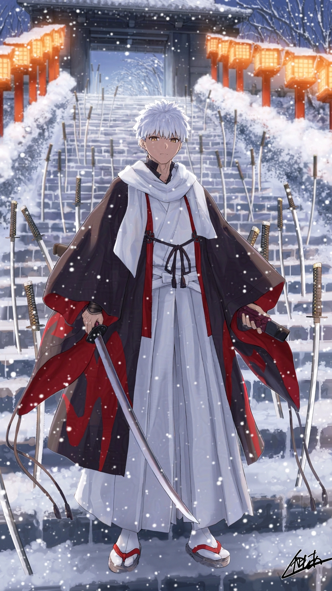 This is a pixiv picture whose title is 村正.