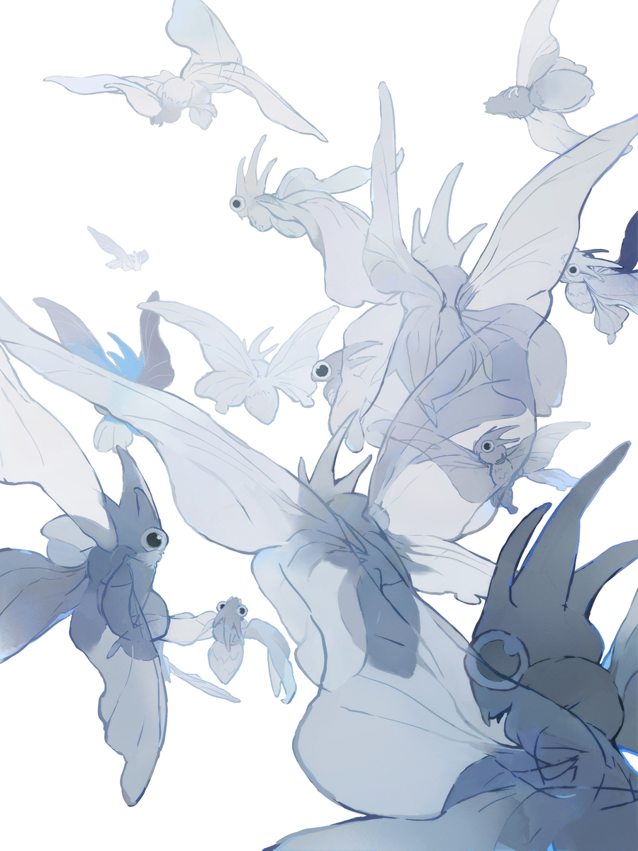 This is a pixiv picture whose title is Heavenly Blue.