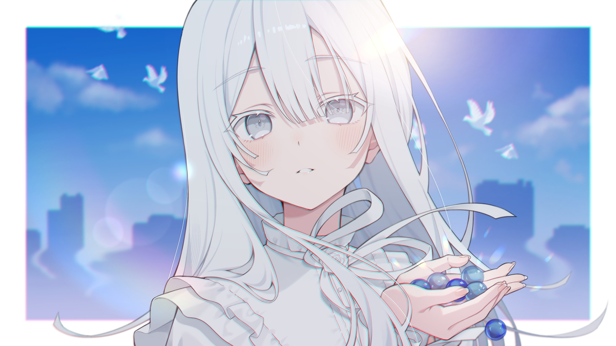 This is a pixiv picture whose title is ミラージュ.