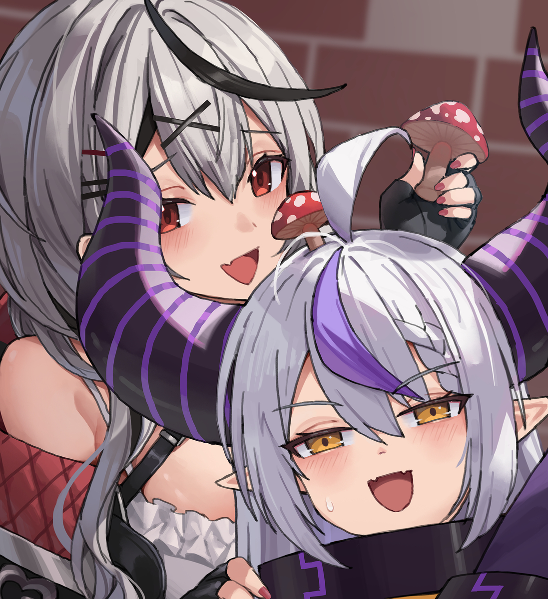 This is a pixiv picture whose title is ラプクロも忘れないで.