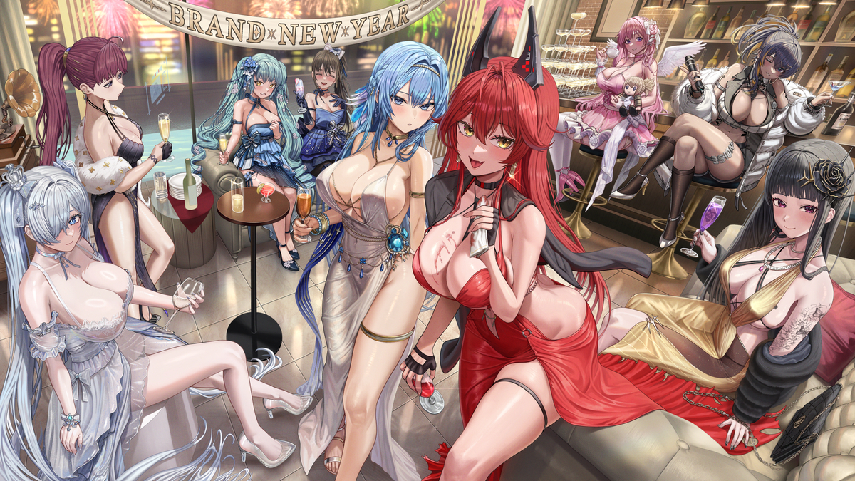 This is a pixiv picture whose title is Sunrise New Year.