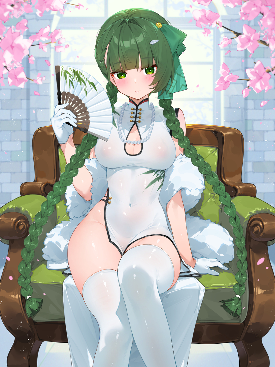This is a pixiv picture whose title is 青衣。前世.