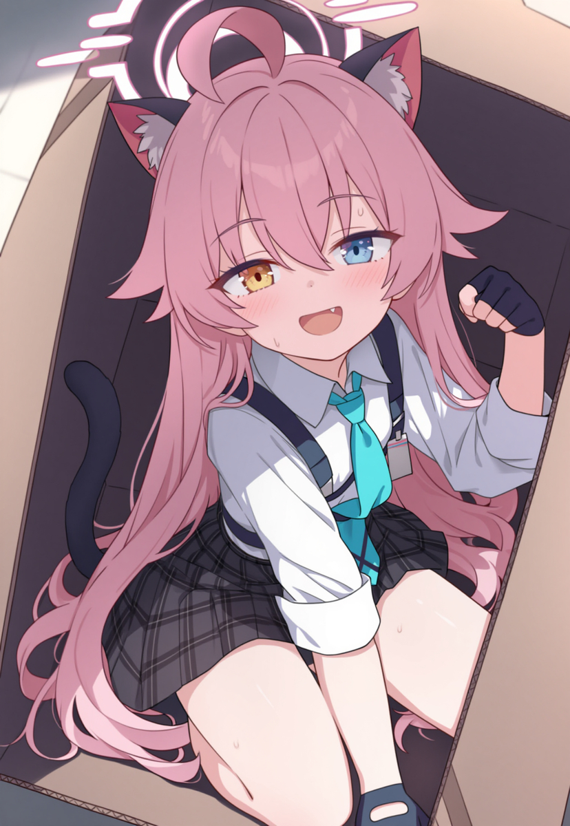 This is a pixiv picture whose title is cat.