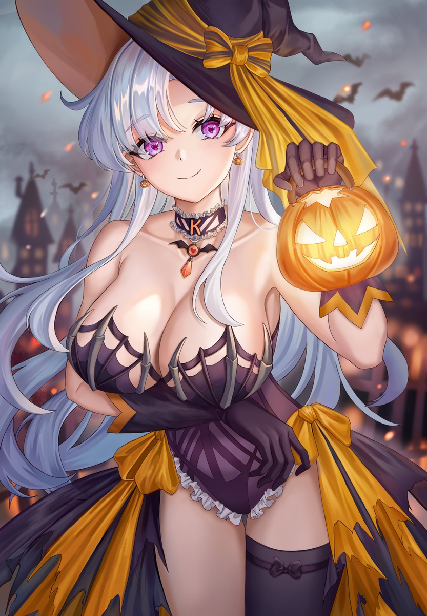 This is a pixiv picture whose title is ハロウィン.