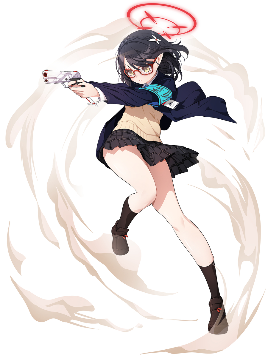 This is a pixiv picture whose title is シャーレ VS キヴォトス (005/100)  奥空アヤネ.