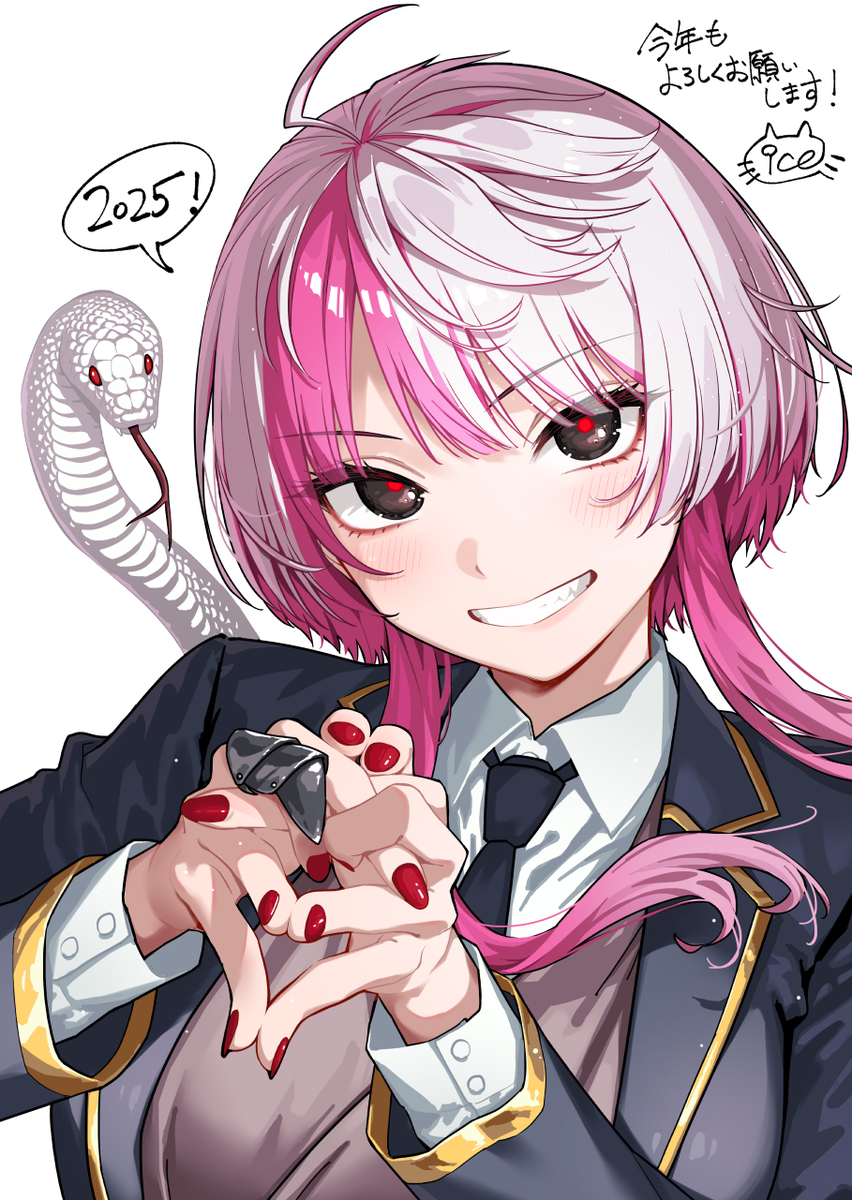 This is a pixiv picture whose title is あけましておめでとうございます！.