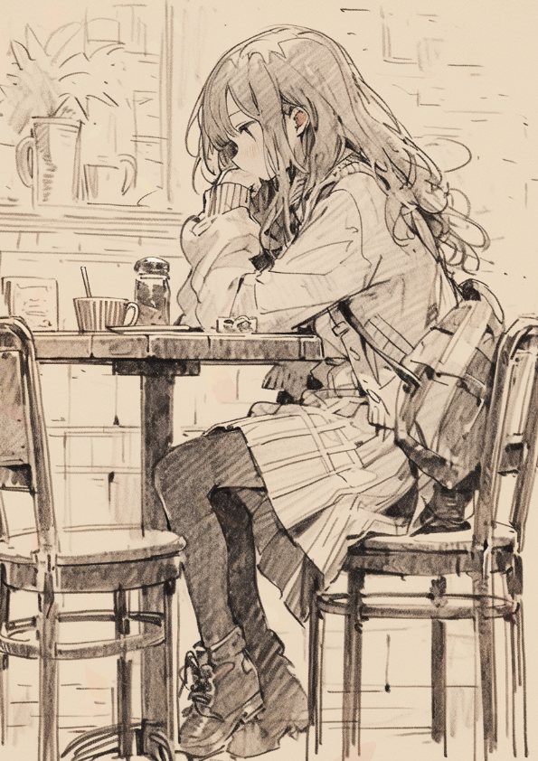 This is a pixiv picture whose title is 『doodle』.