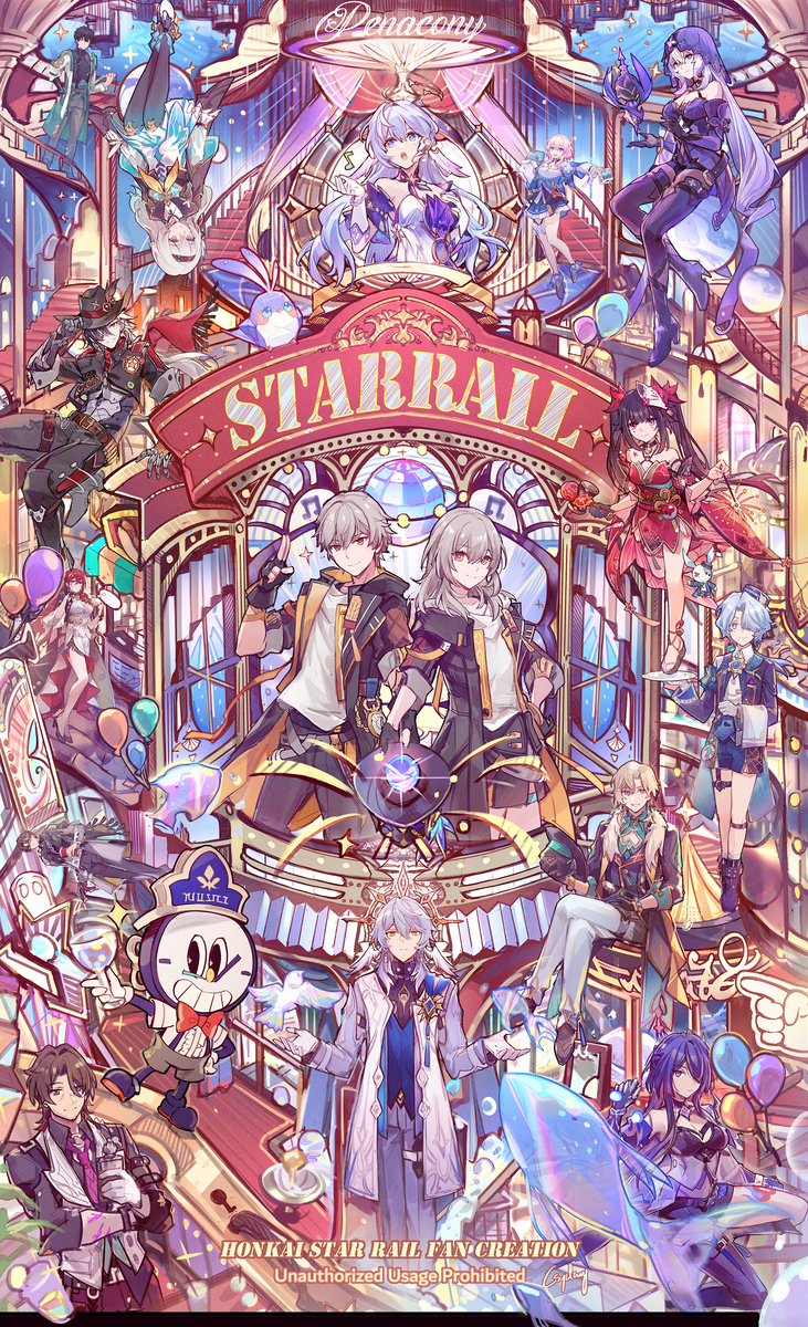This is a pixiv picture whose title is 2024 : A Space Odyssey 📽.