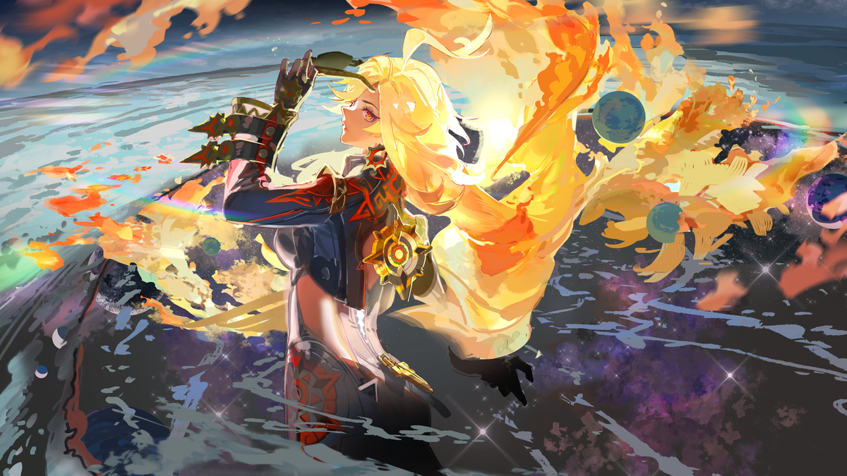 This is a pixiv picture whose title is 耀眼的太阳🌅.