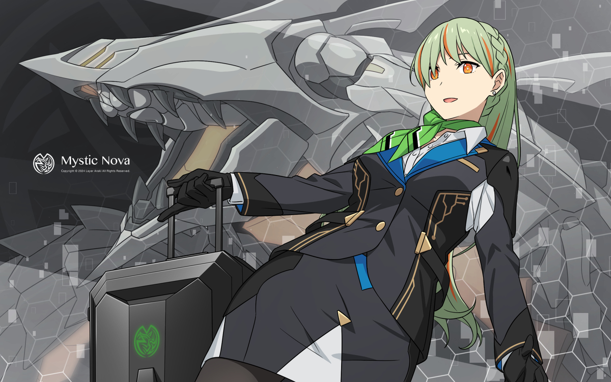 This is a pixiv picture whose title is 2024年落書きまとめ.