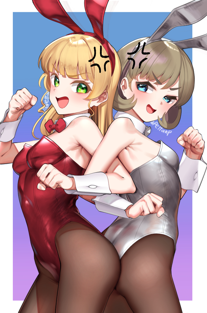 This is a pixiv picture whose title is クゥすみバニー.
