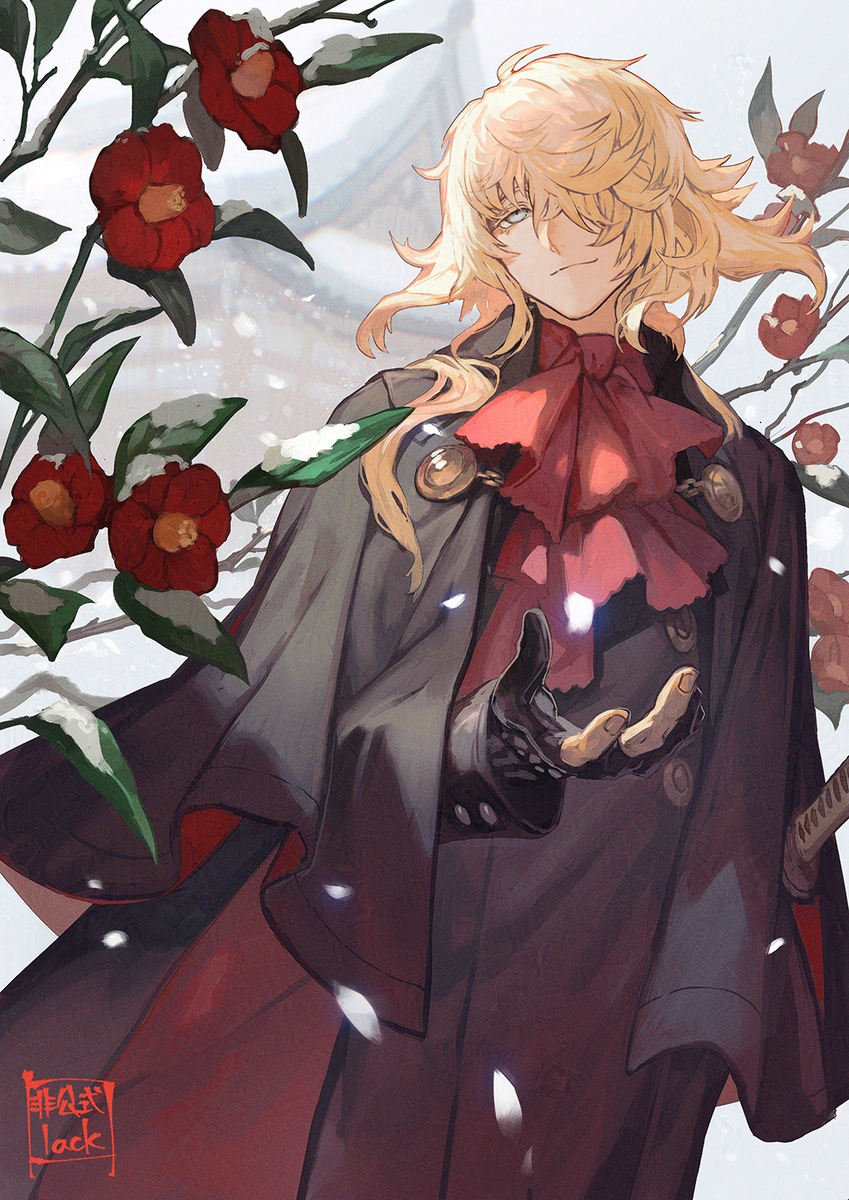 This is a pixiv picture whose title is 正月則宗さん.