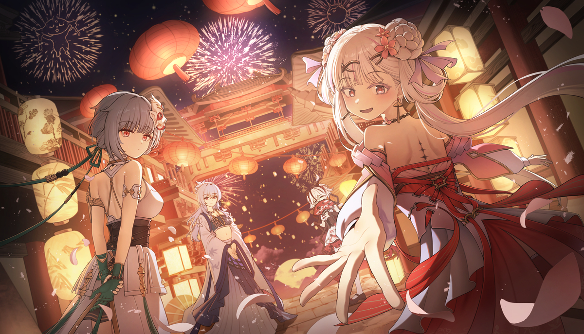 This is a pixiv picture whose title is 新年.