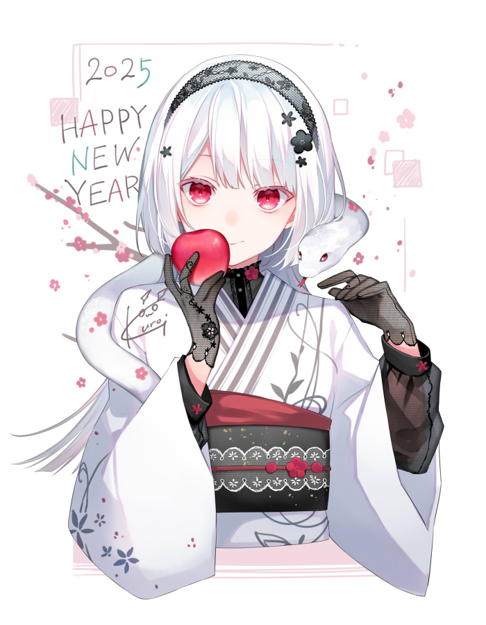 This is a pixiv picture whose title is 2025.