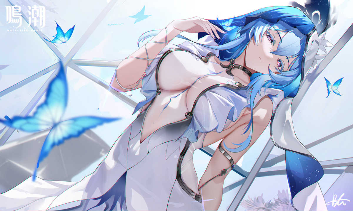 This is a pixiv picture whose title is 守岸人.