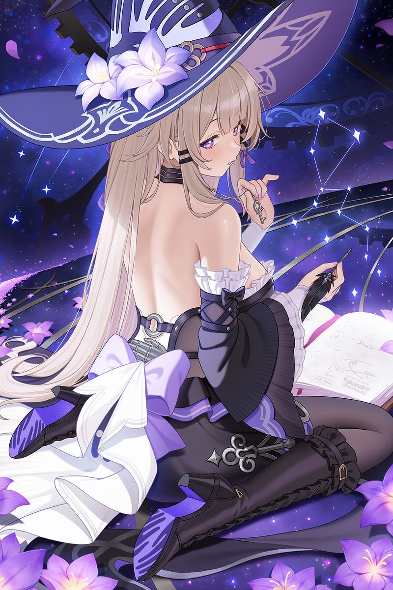 This is a pixiv picture whose title is 大黑塔.