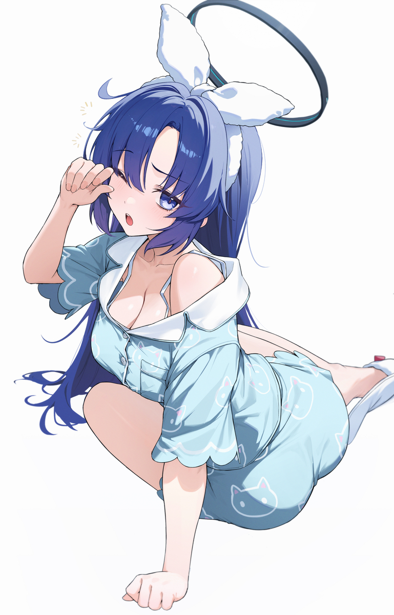 This is a pixiv picture whose title is パジャマユウカ.